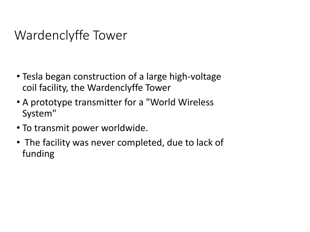 wardenclyffe tower