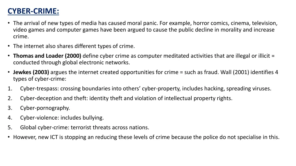 cyber crime