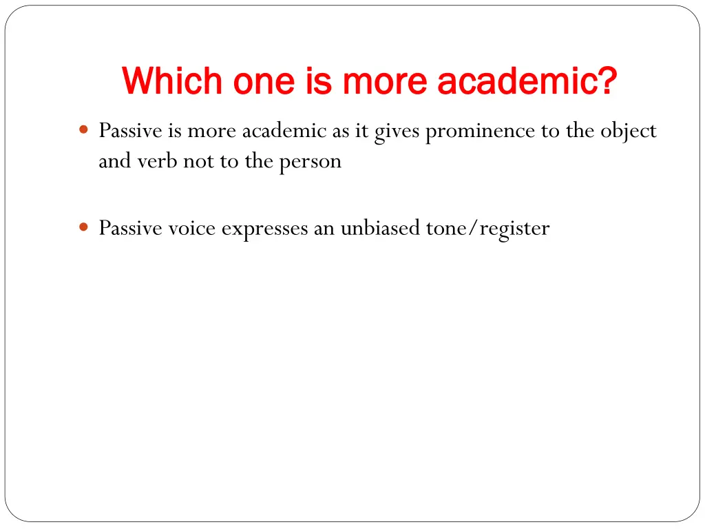 which one is more academic which one is more