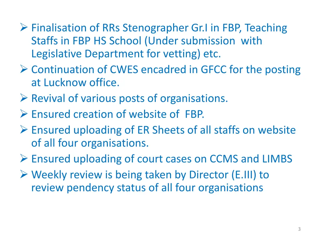 finalisation of rrs stenographer