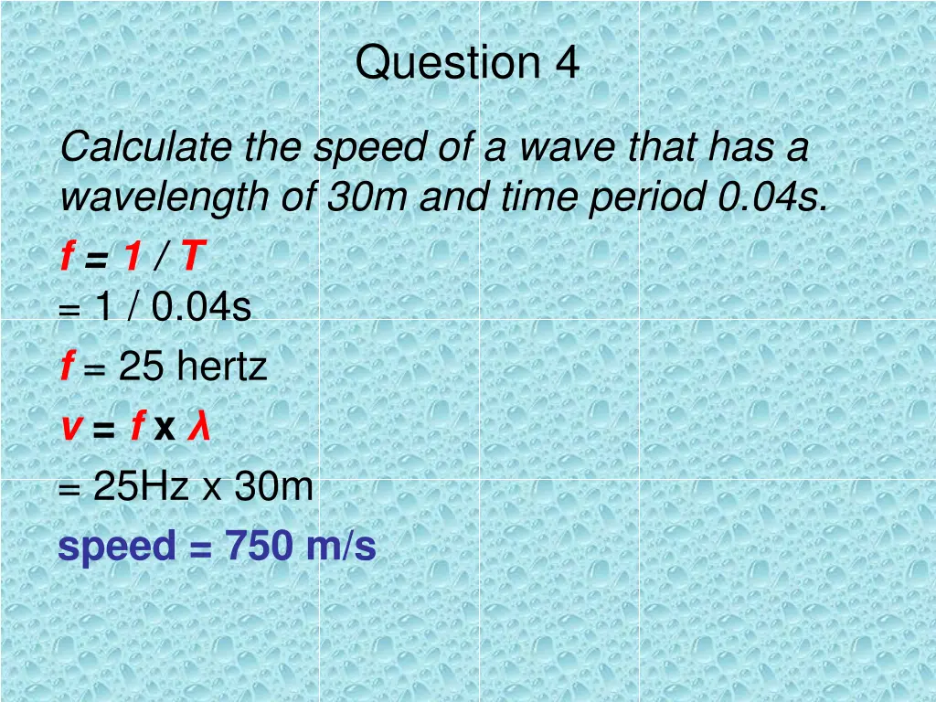 question 4 1