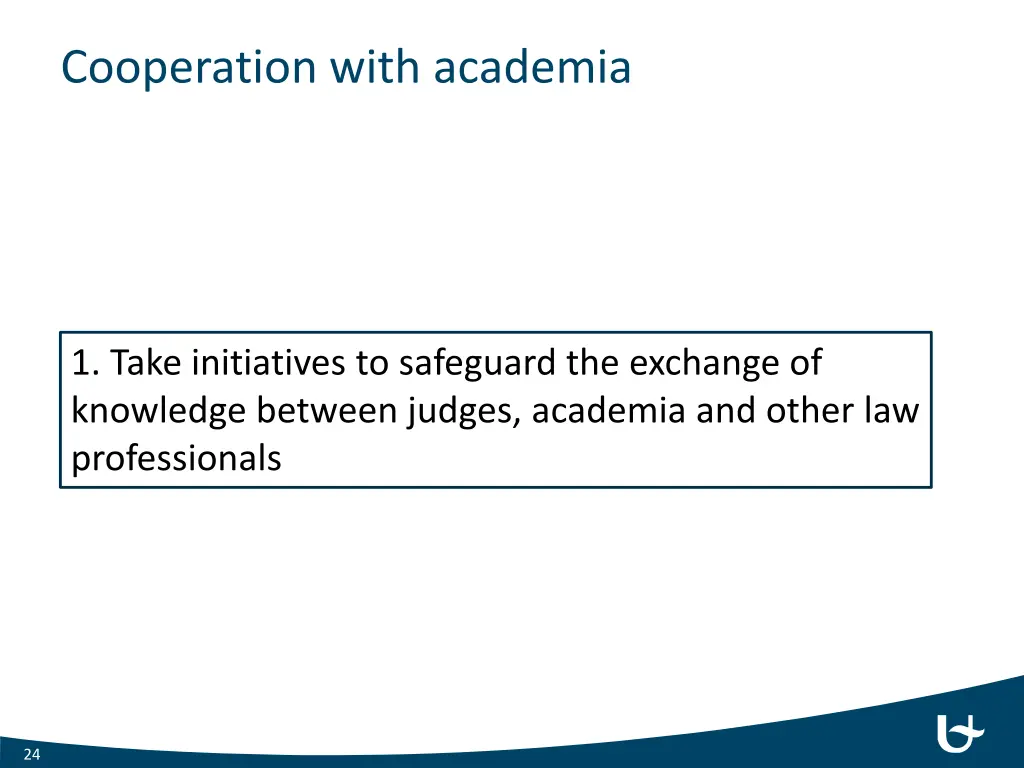 cooperation with academia