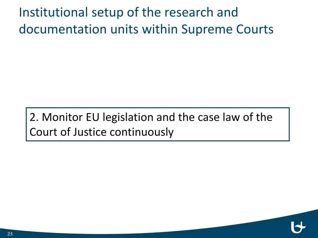 institutional setup of the research 4