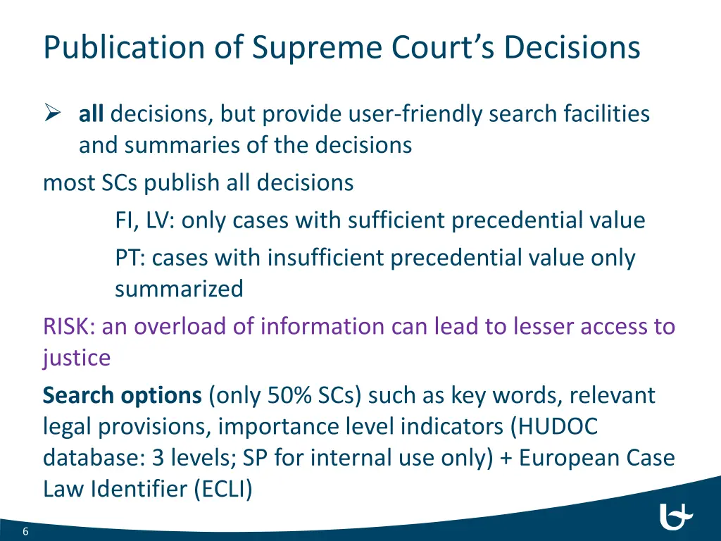 publication of supreme court s decisions 1