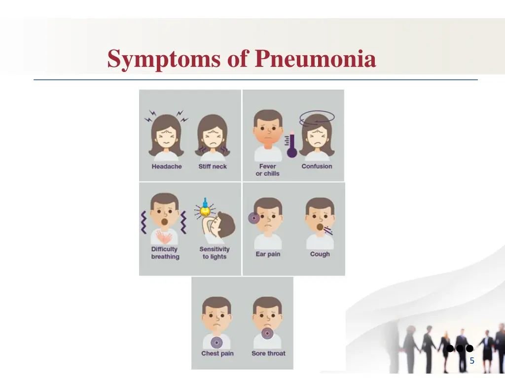 symptoms of pneumonia