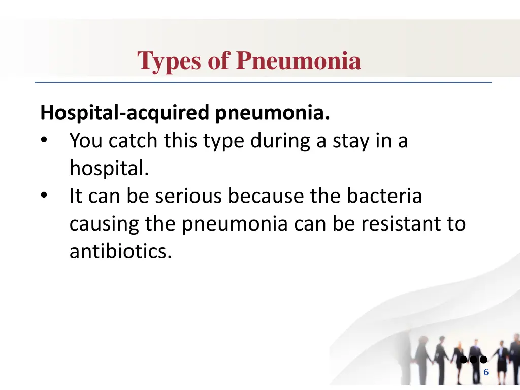 types of pneumonia