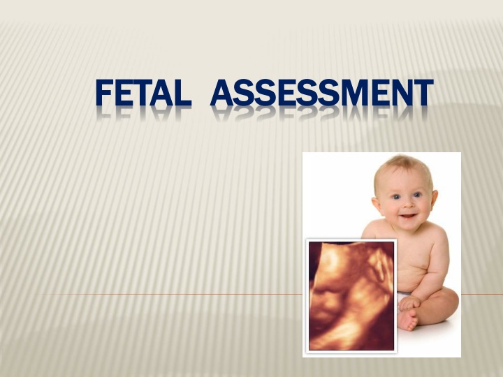 fetal assessment fetal assessment