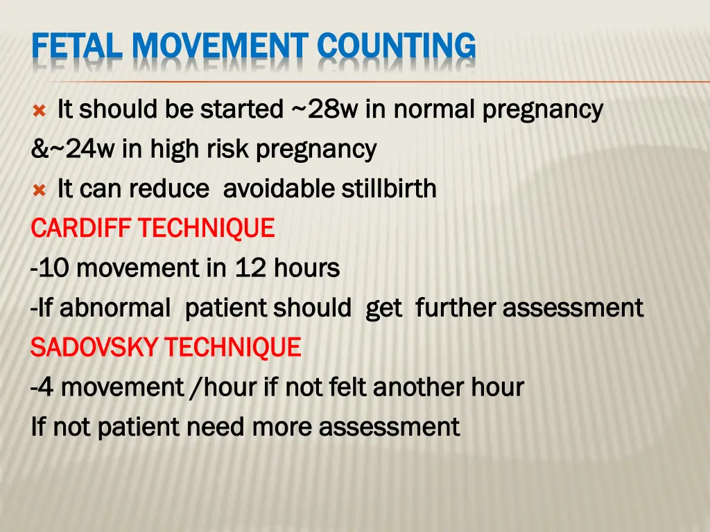 fetal movement counting fetal movement counting