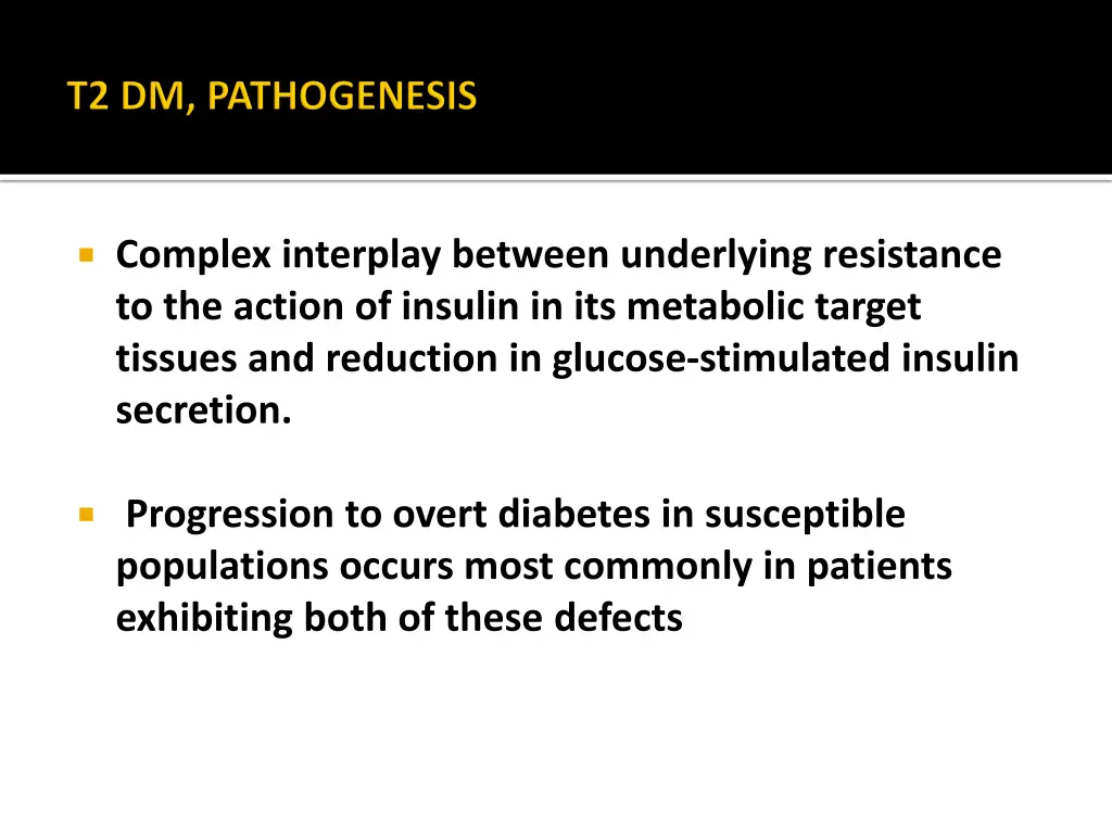 complex interplay between underlying resistance