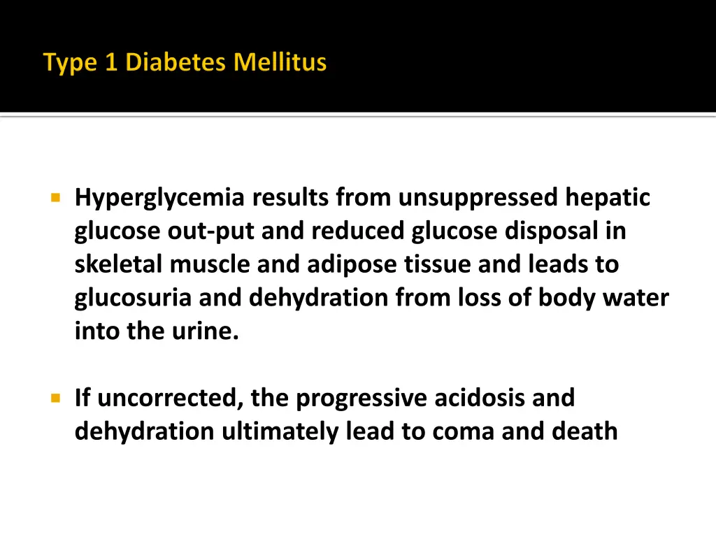 hyperglycemia results from unsuppressed hepatic
