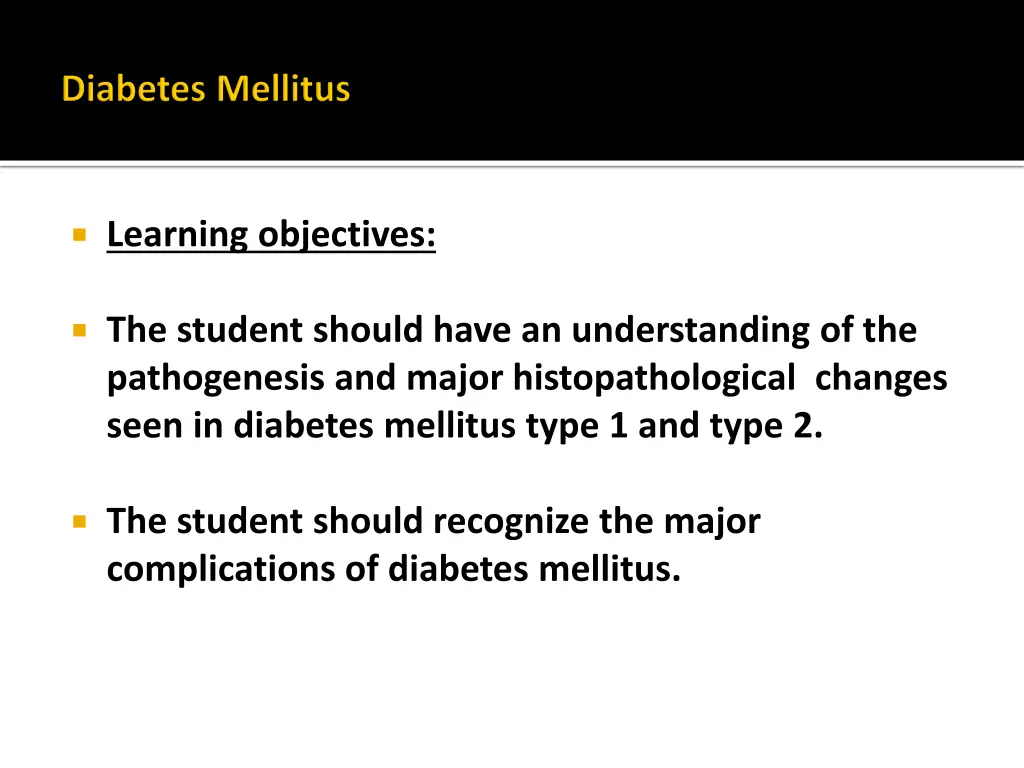 learning objectives