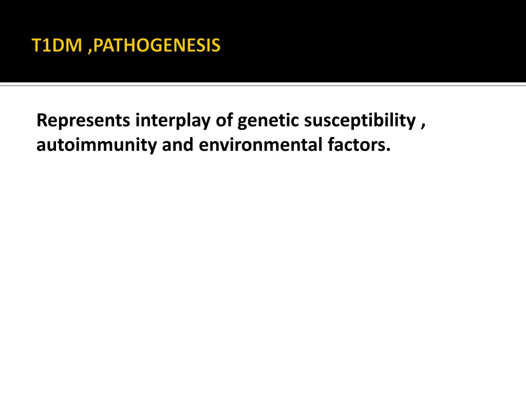 represents interplay of genetic susceptibility