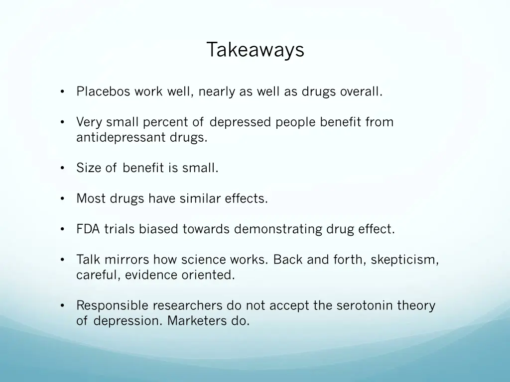 takeaways