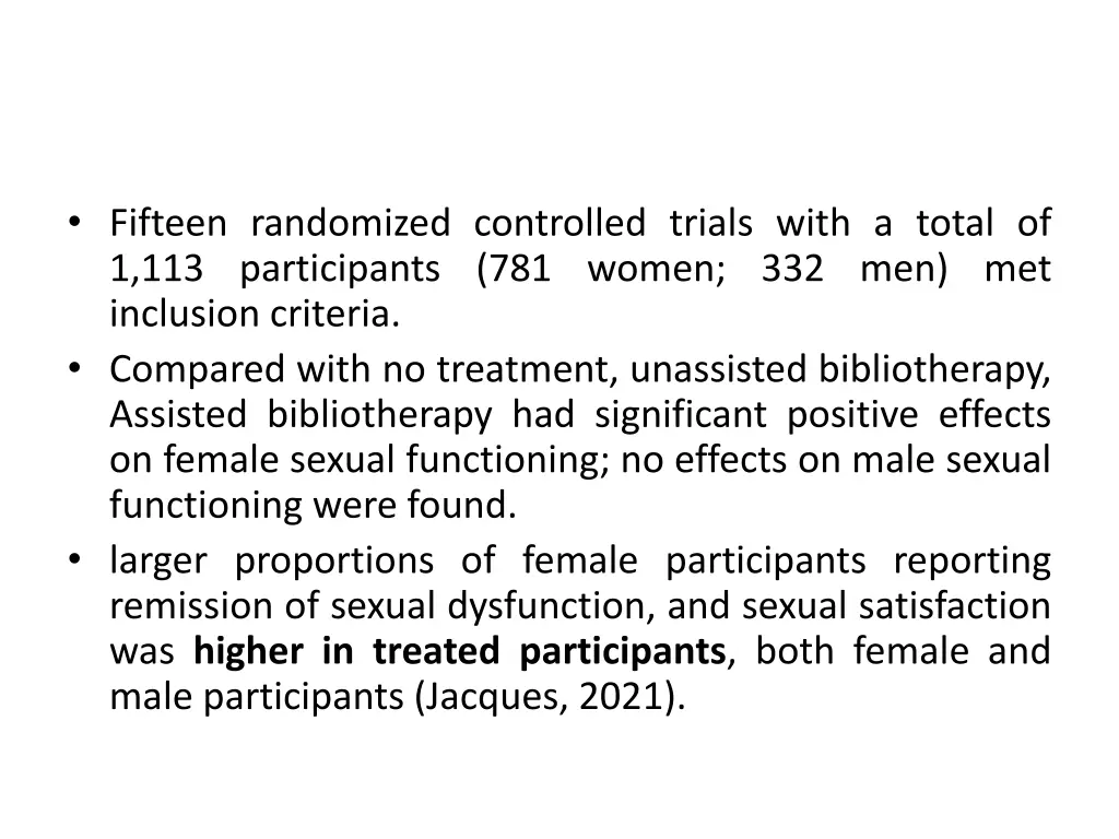 fifteen randomized controlled trials with a total
