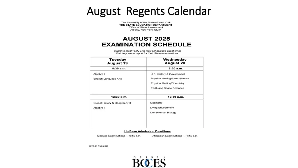 august regents calendar august regents calendar