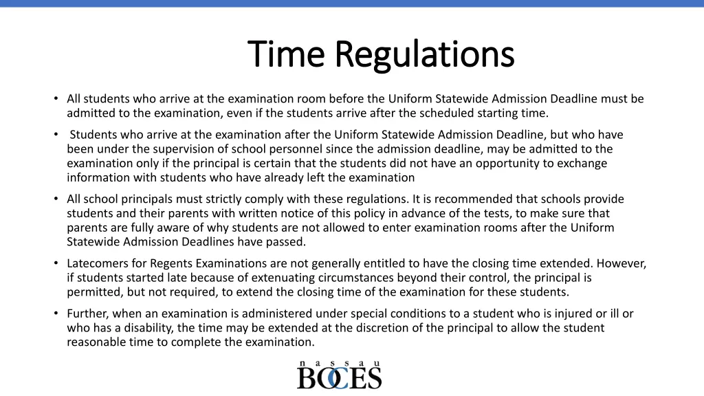 time regulations time regulations 1