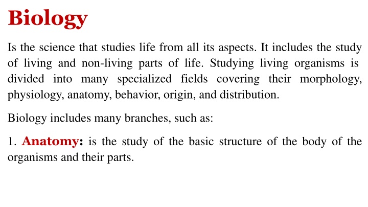 biology
