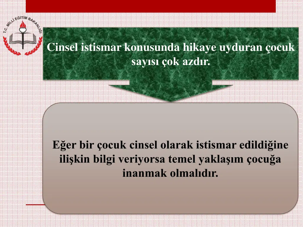 cinsel istismar konusunda hikaye uyduran ocuk