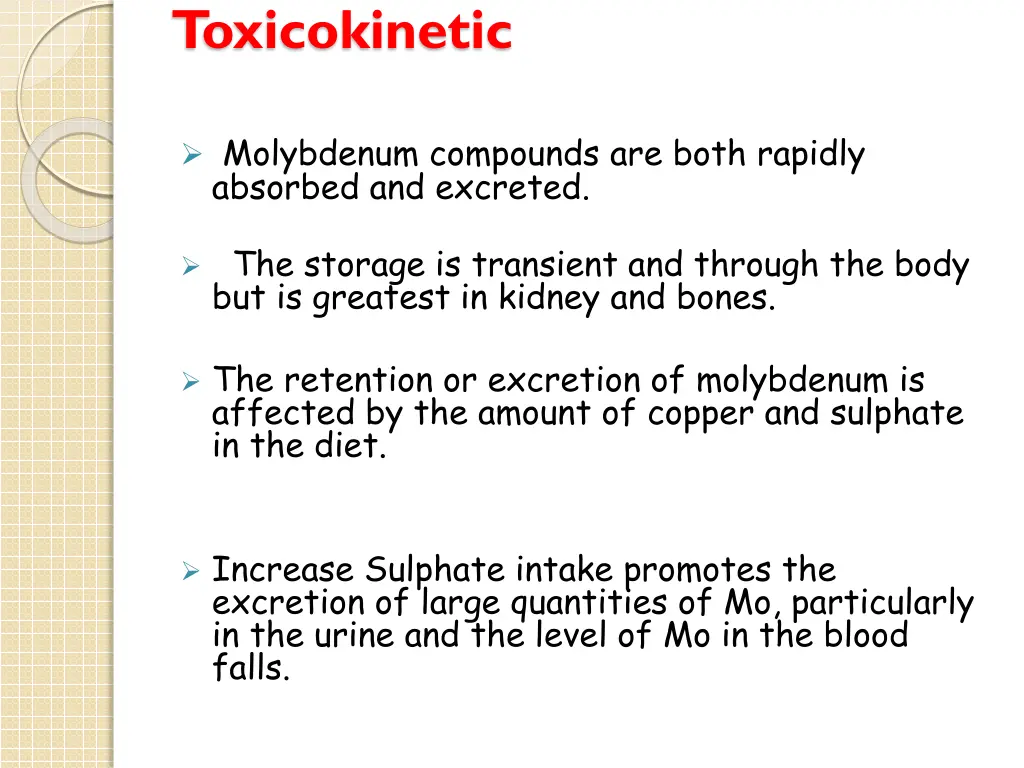 toxicokinetic