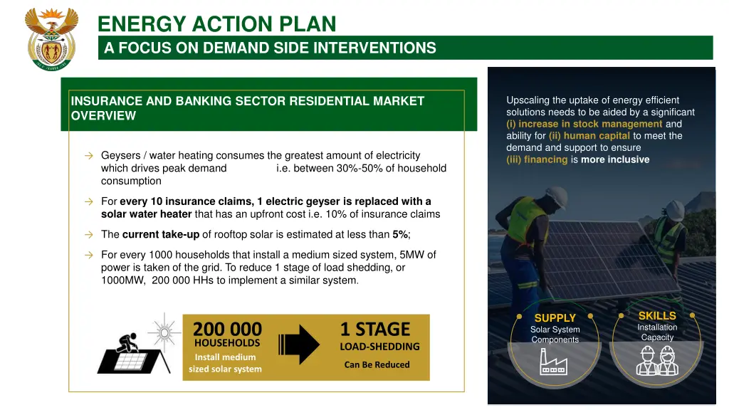 energy action plan a focus on demand side