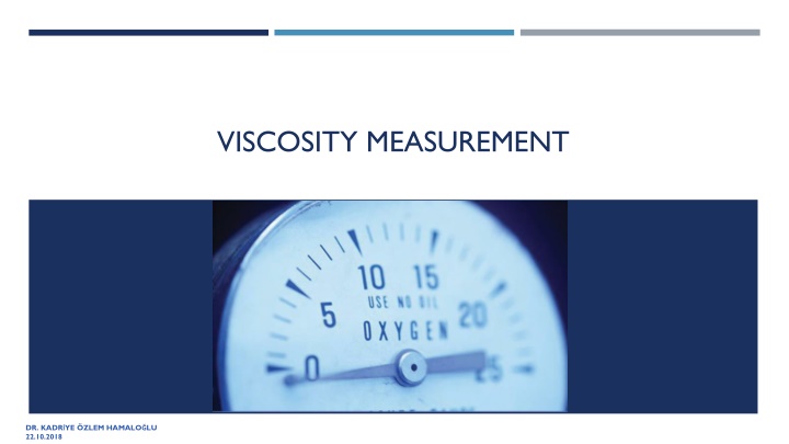 viscosity measurement