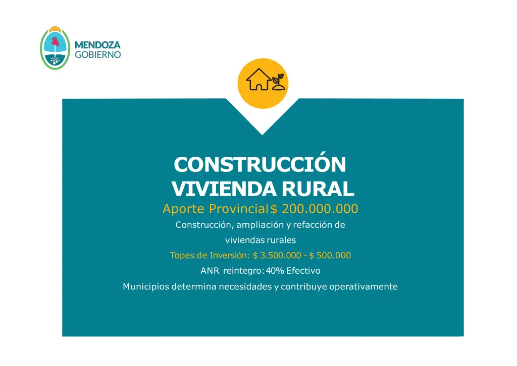 construcci n viviendarural aporte provincial