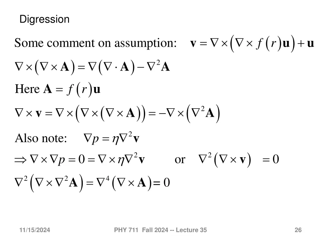 digression
