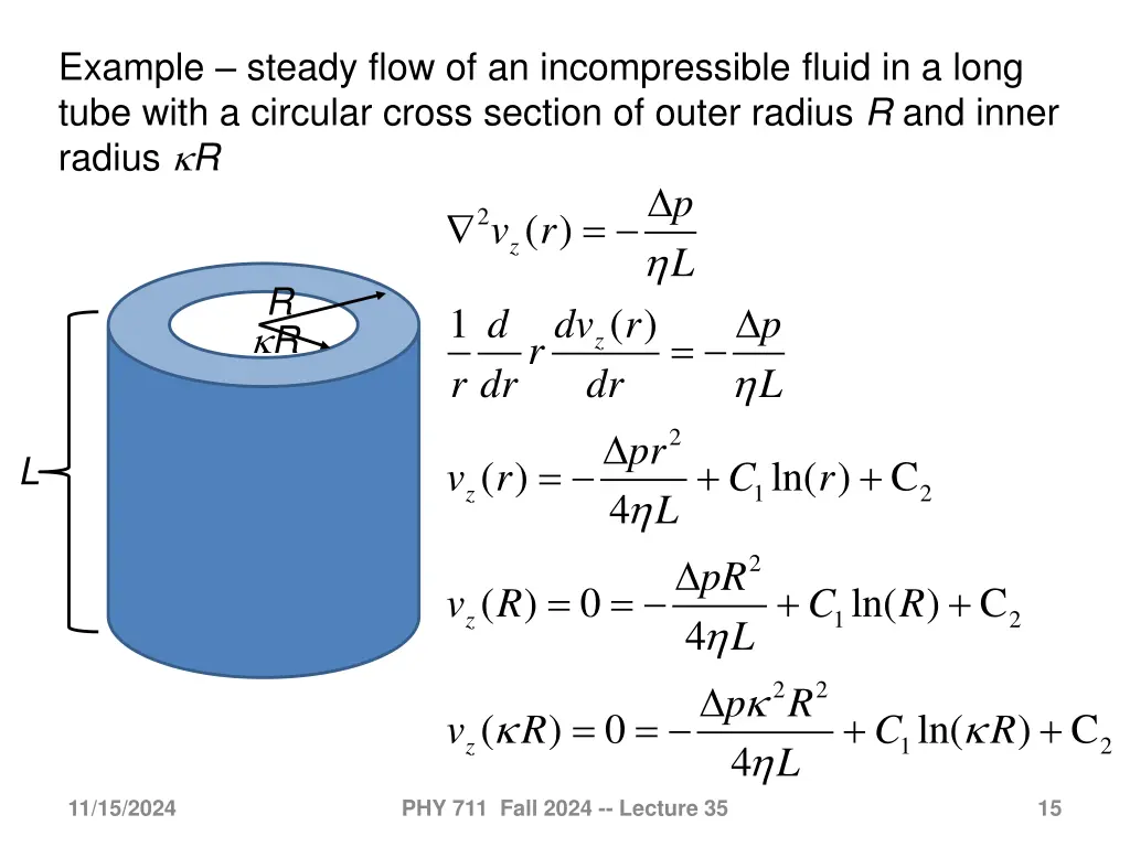 example steady flow of an incompressible fluid 4