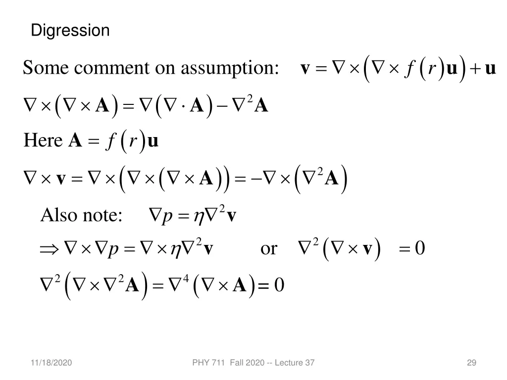 digression