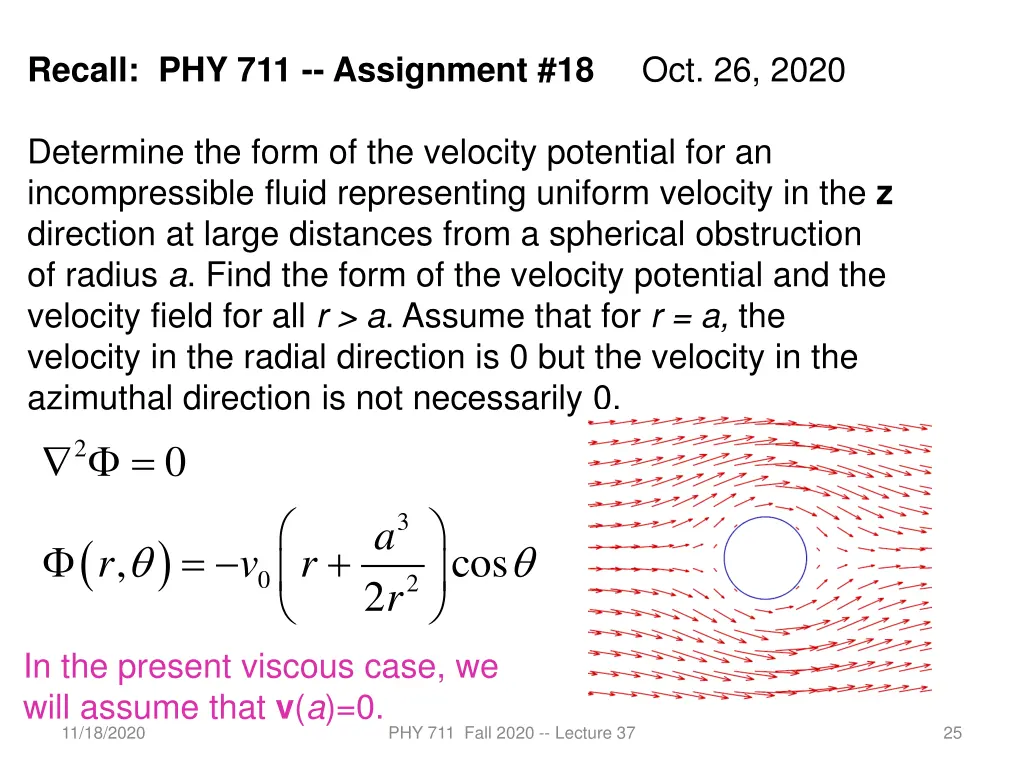 recall phy 711 assignment 18 oct 26 2020
