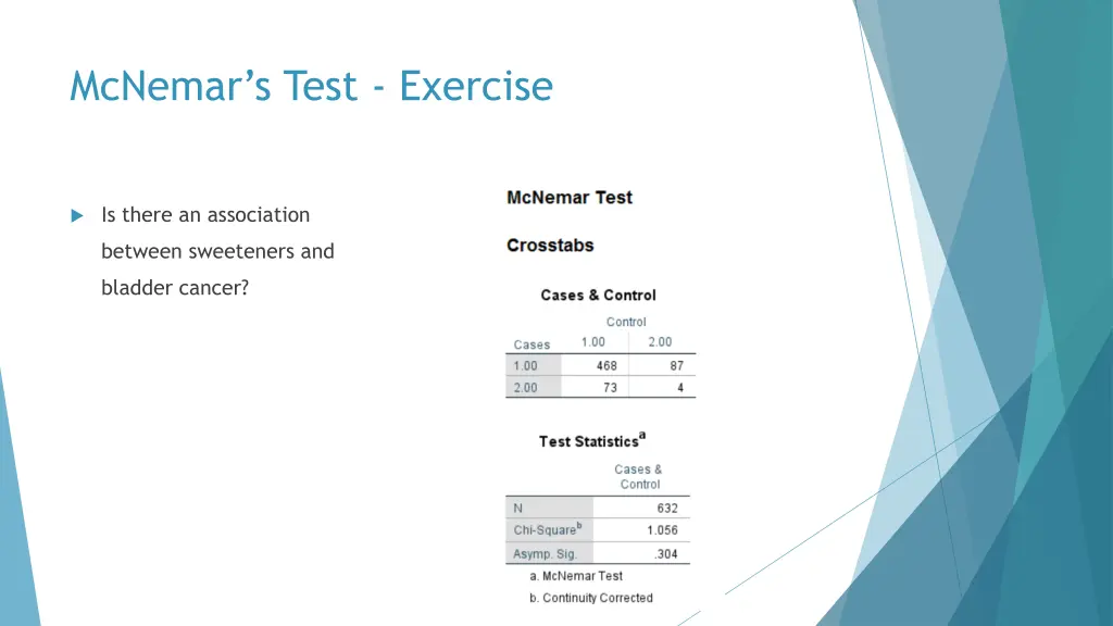 mcnemar s test exercise 2