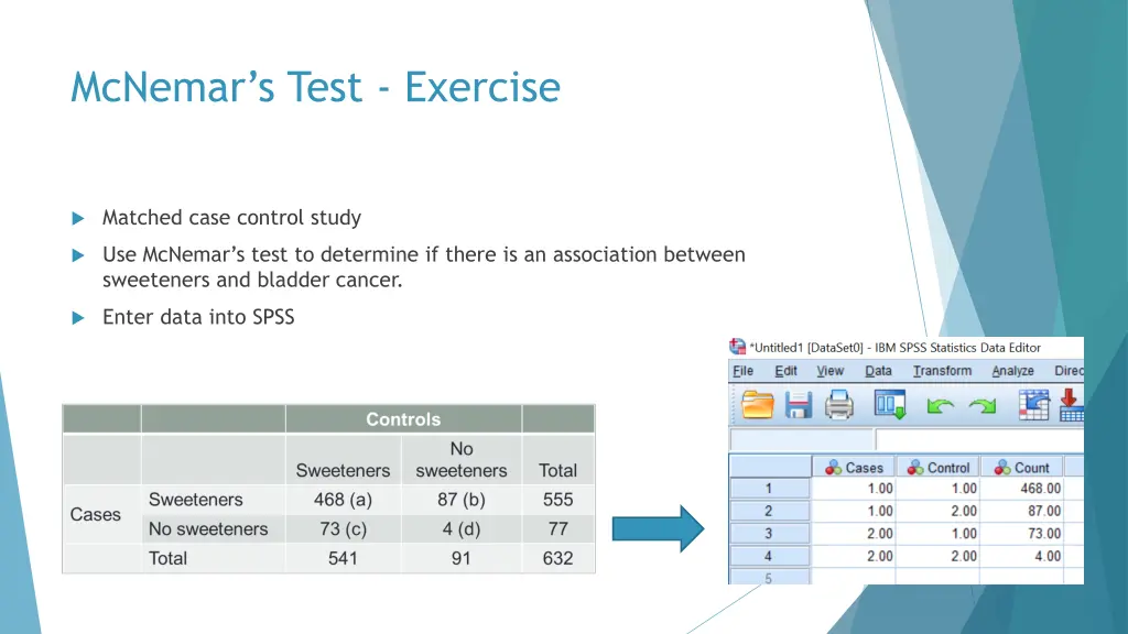 mcnemar s test exercise
