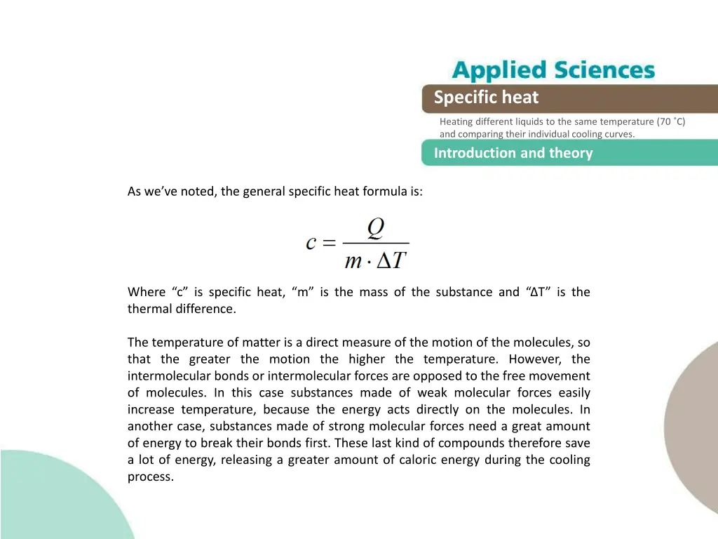 specific heat 5