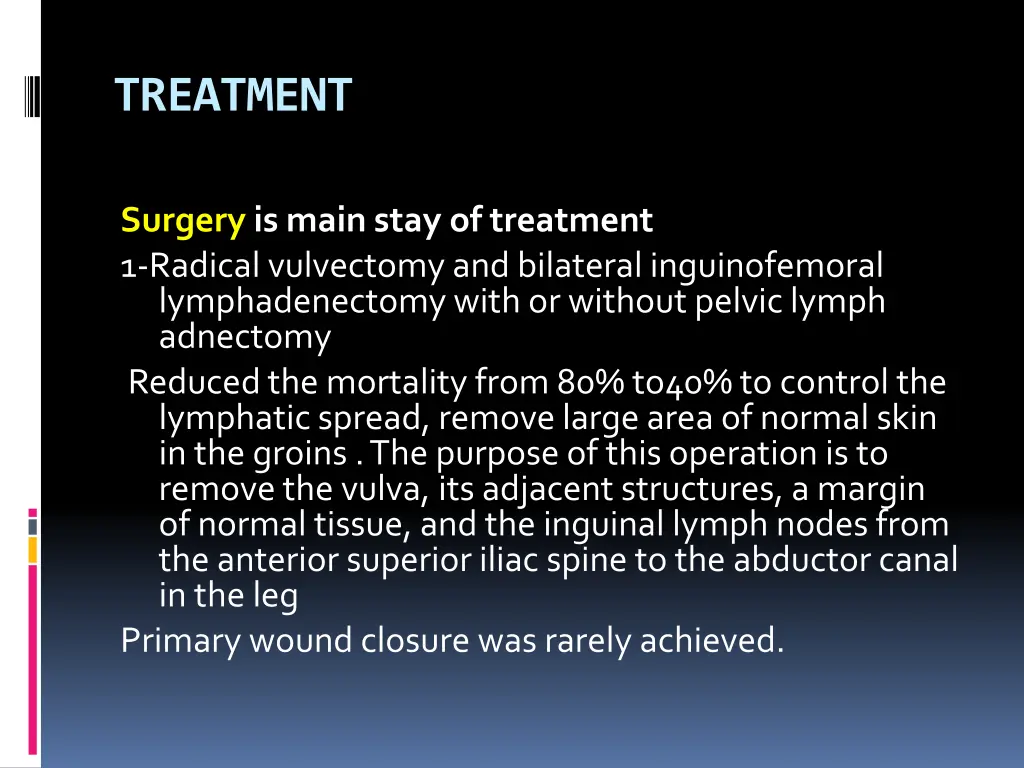 treatment