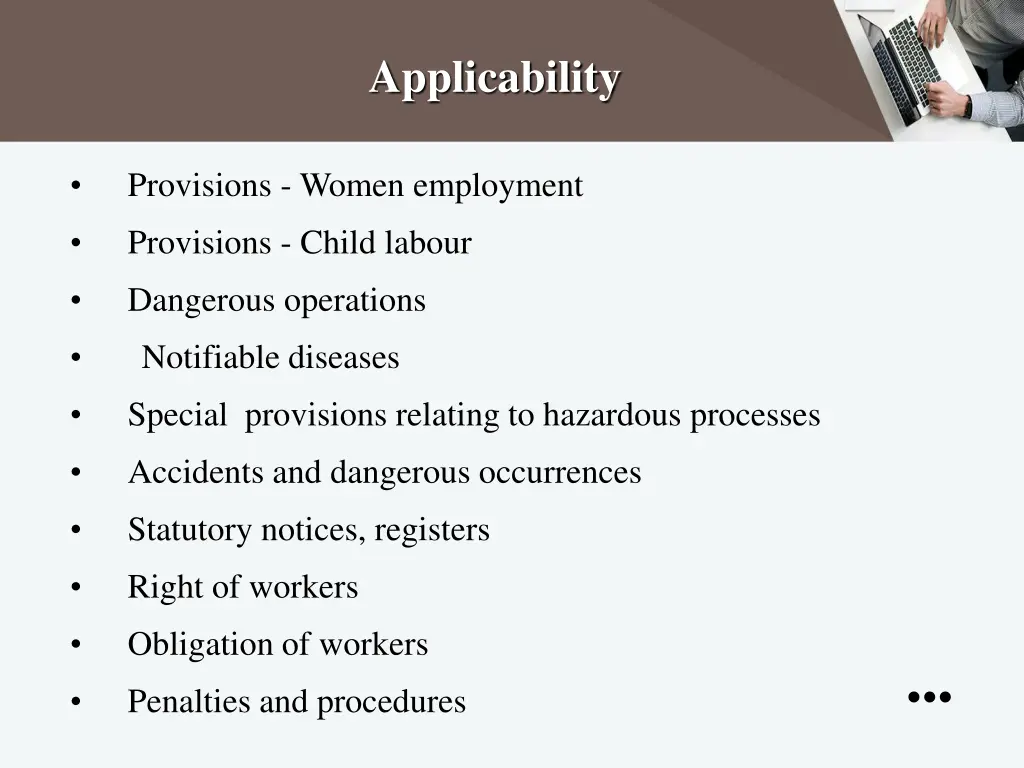 applicability 3