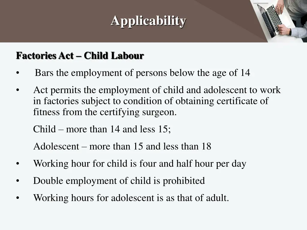 applicability 6