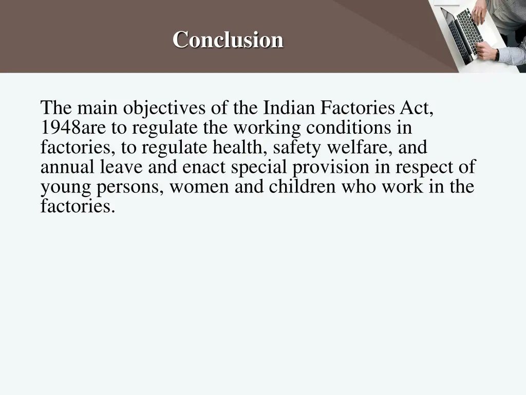 conclusion