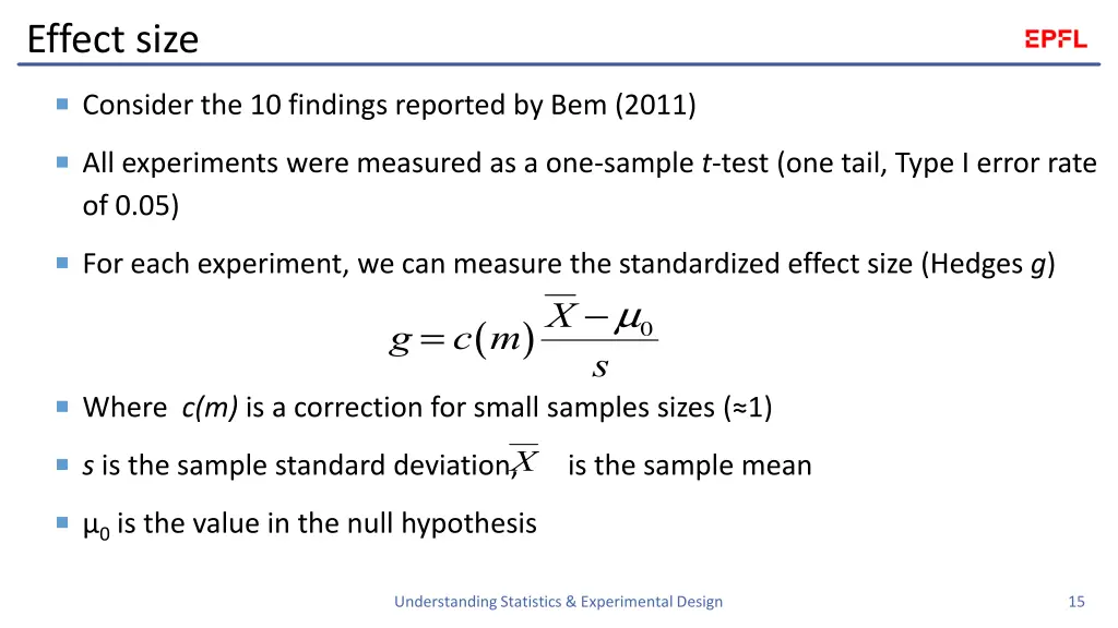 effect size 2