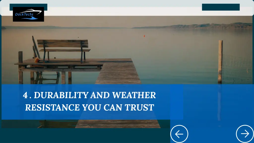 4 durability and weather resistance you can trust