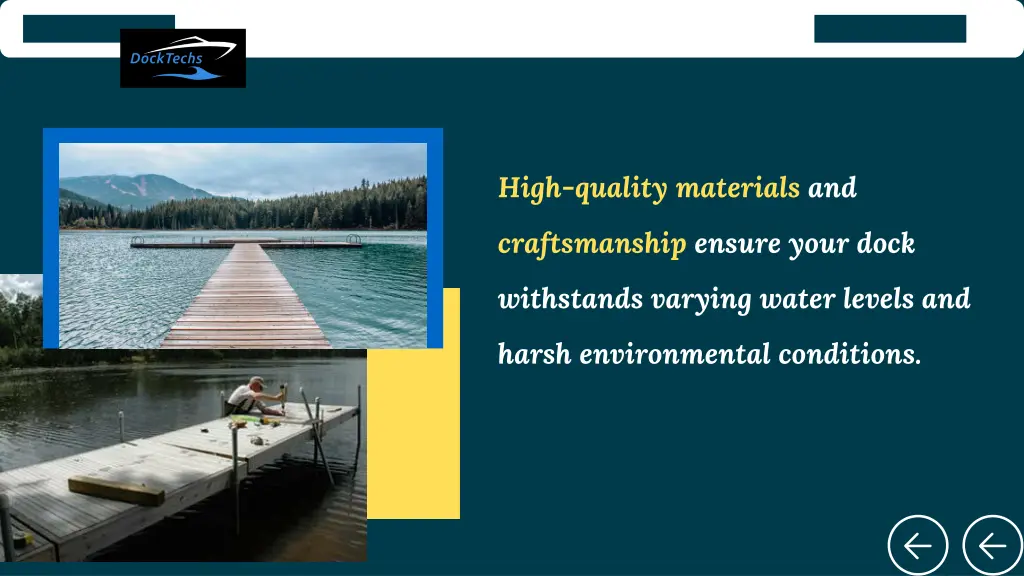 high quality materials and