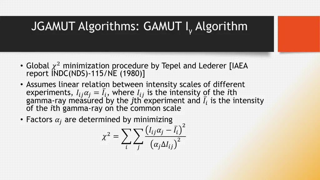 jgamut algorithms gamut i algorithm