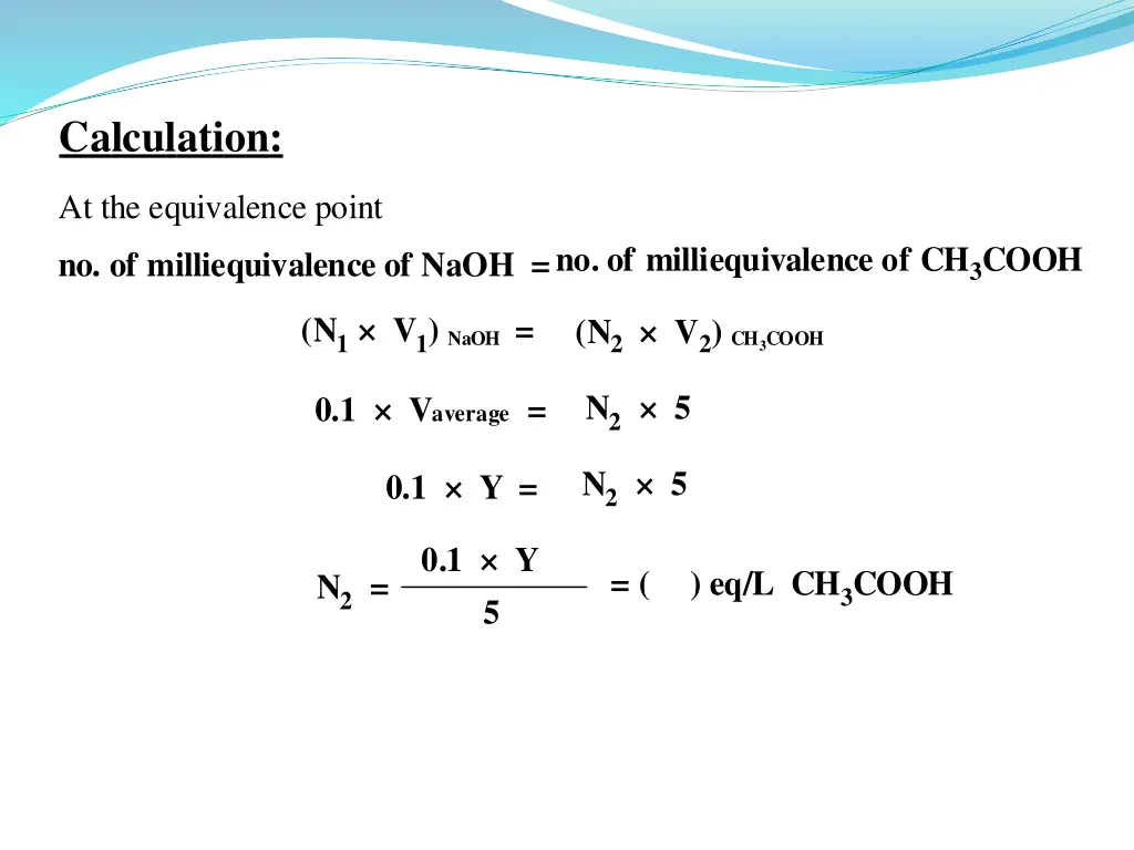 calculation