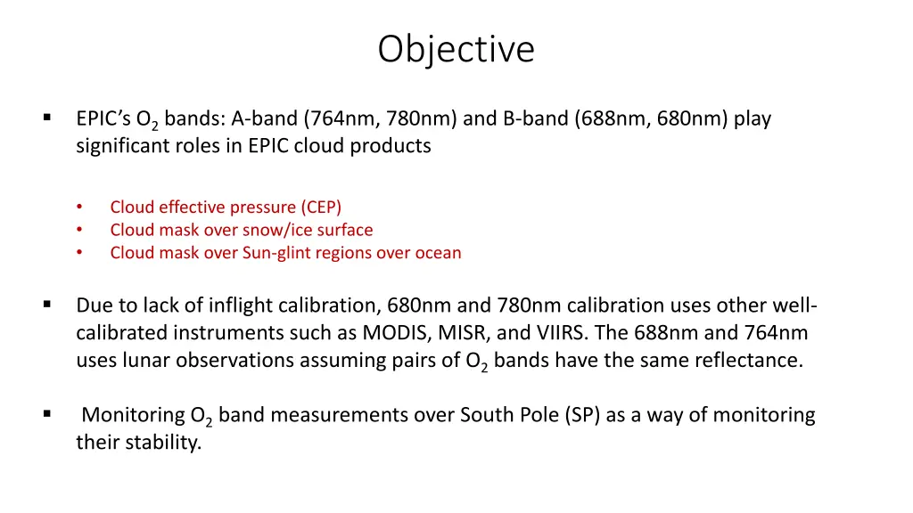 objective