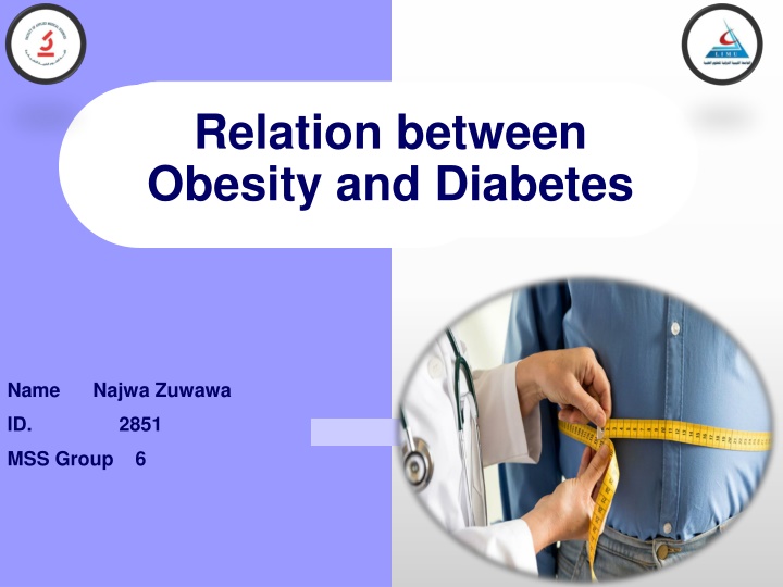 relation between obesity and diabetes