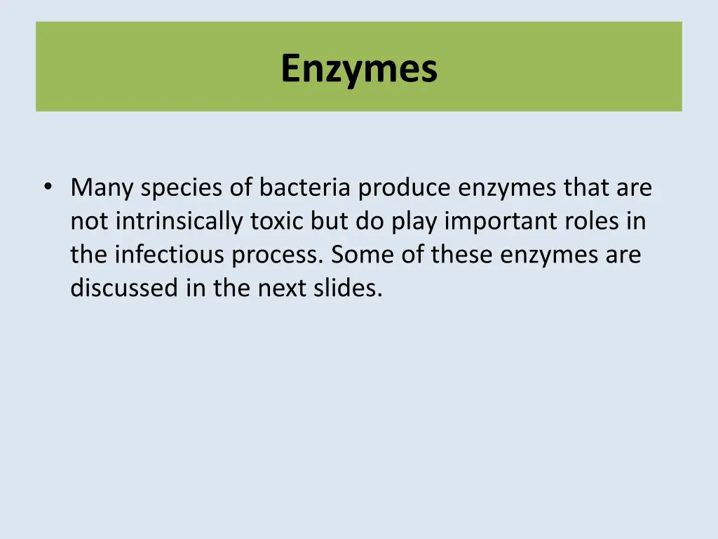 enzymes