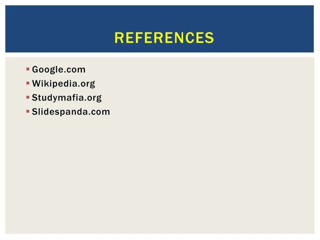 references