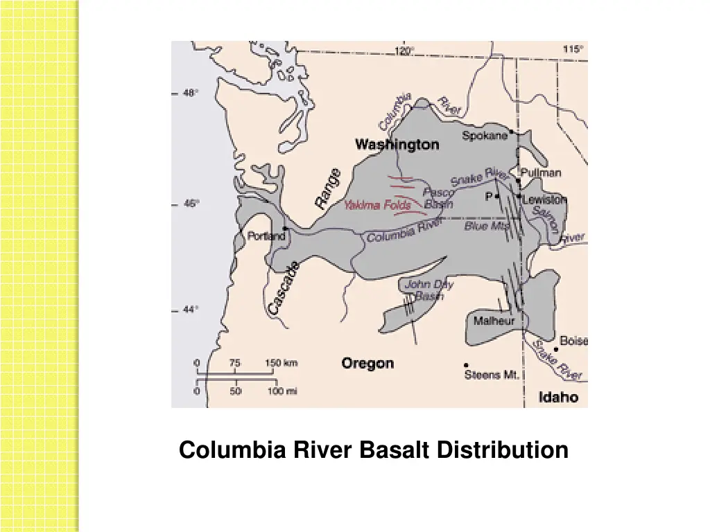 columbia river basalt distribution