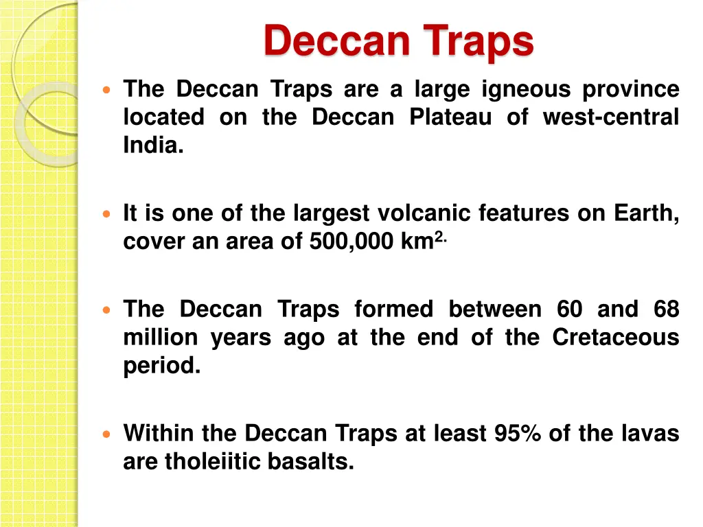 deccan traps