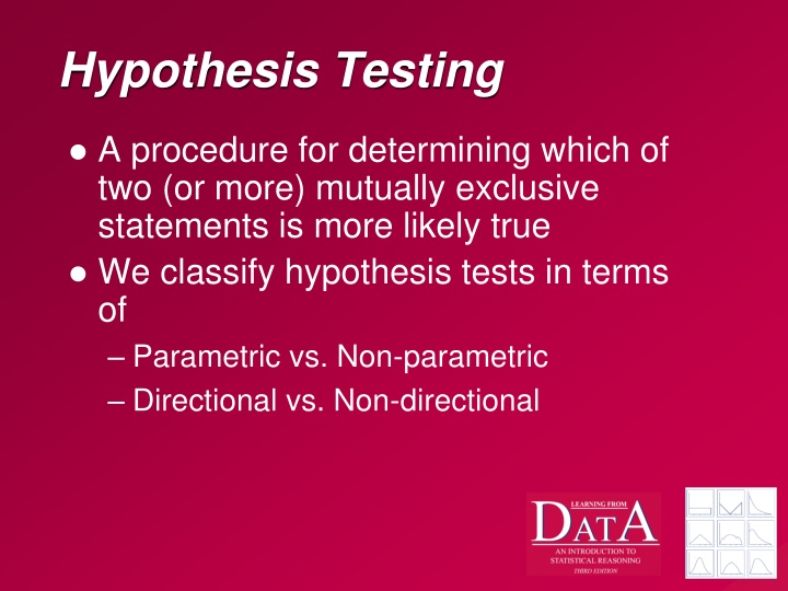 hypothesis testing