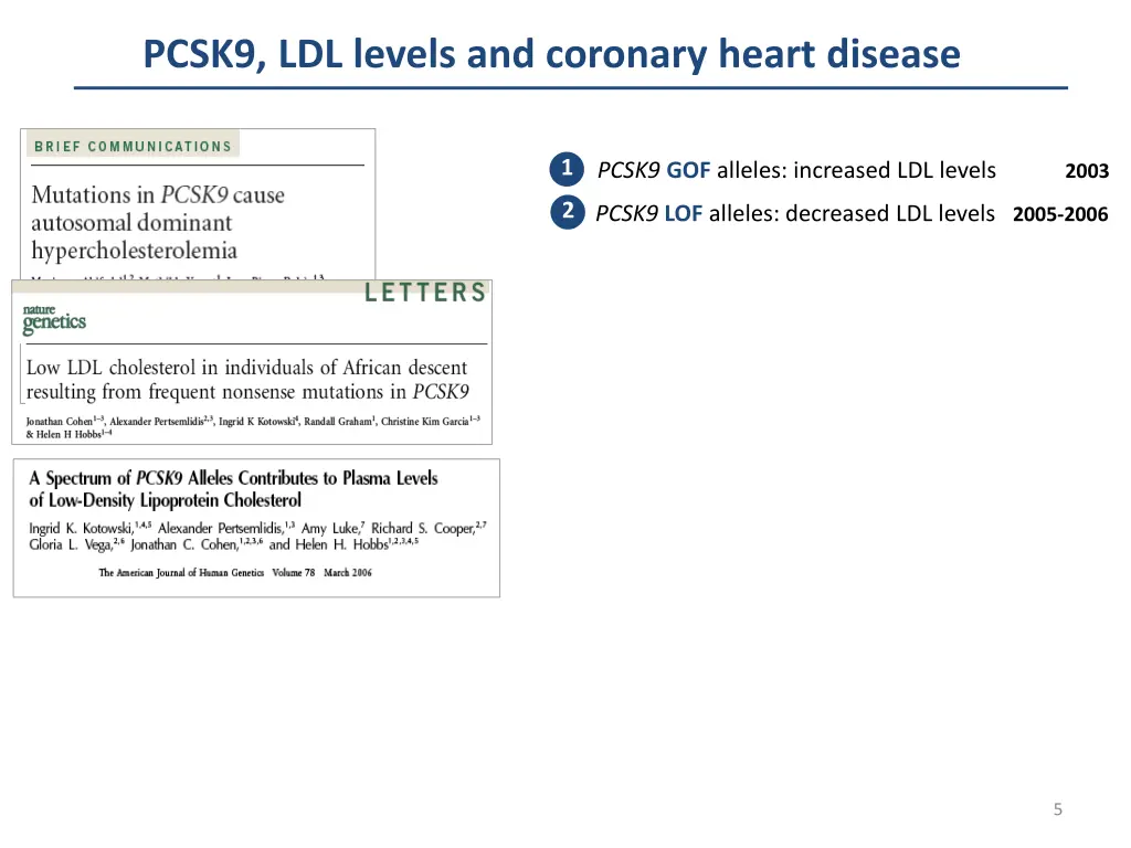 pcsk9 ldl levels and coronary heart disease 2